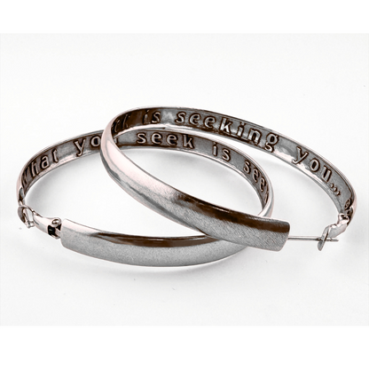 What You Seek Hoop Earrings