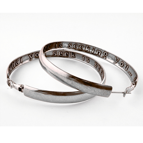 What You Seek Hoop Earrings