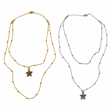 Grace Starfish Dainty Necklace