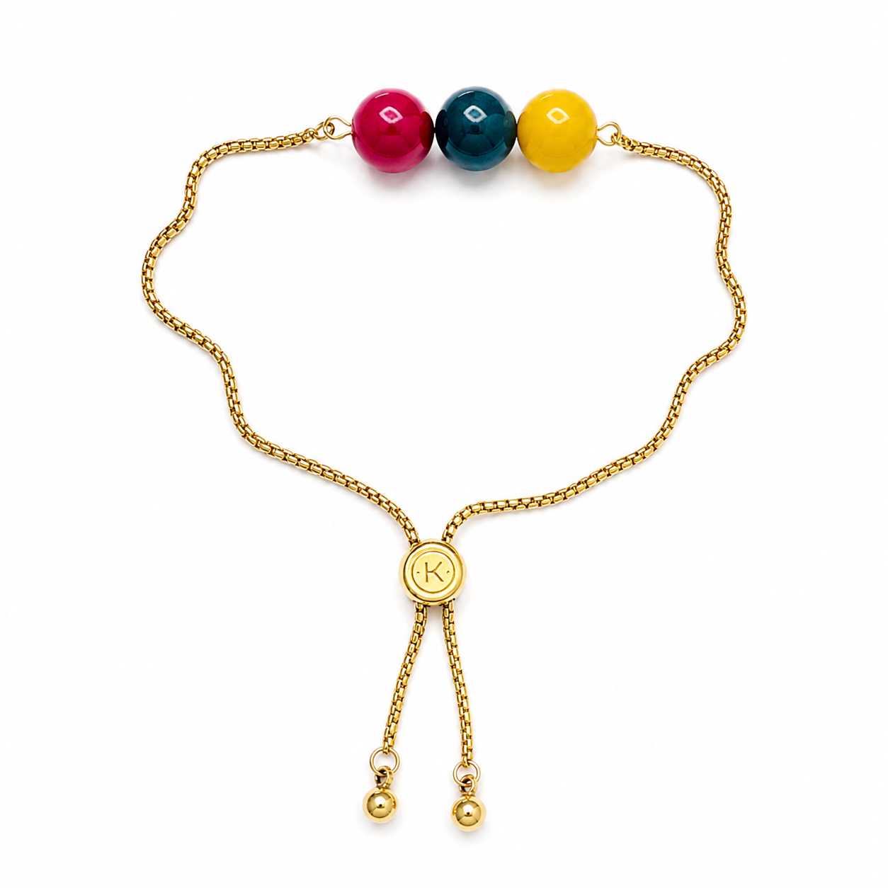 Acai Bead Adjustable Bracelet