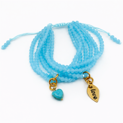Multi-strand Adjustable Bracelet