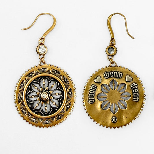 Dream Mandala Drop Earrings