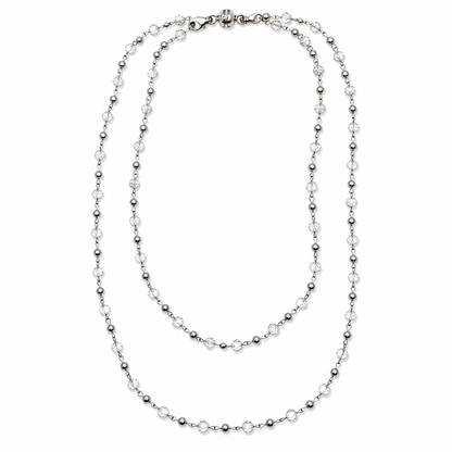 Rosary Dainty Layering Necklace