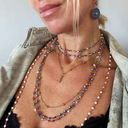 Evil Eye Layering Necklace