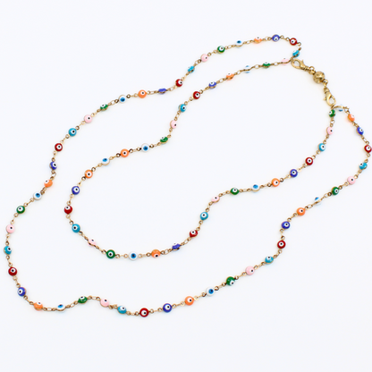 Evil Eye Layering Necklace