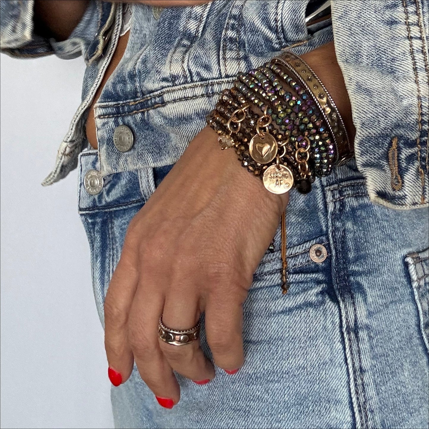 Multi-strand Adjustable Bracelet