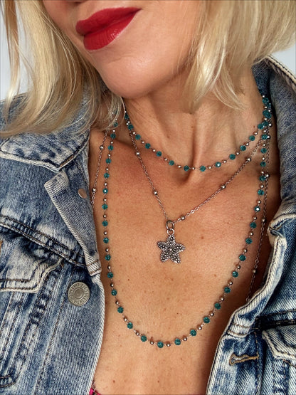 Grace Starfish Dainty Necklace