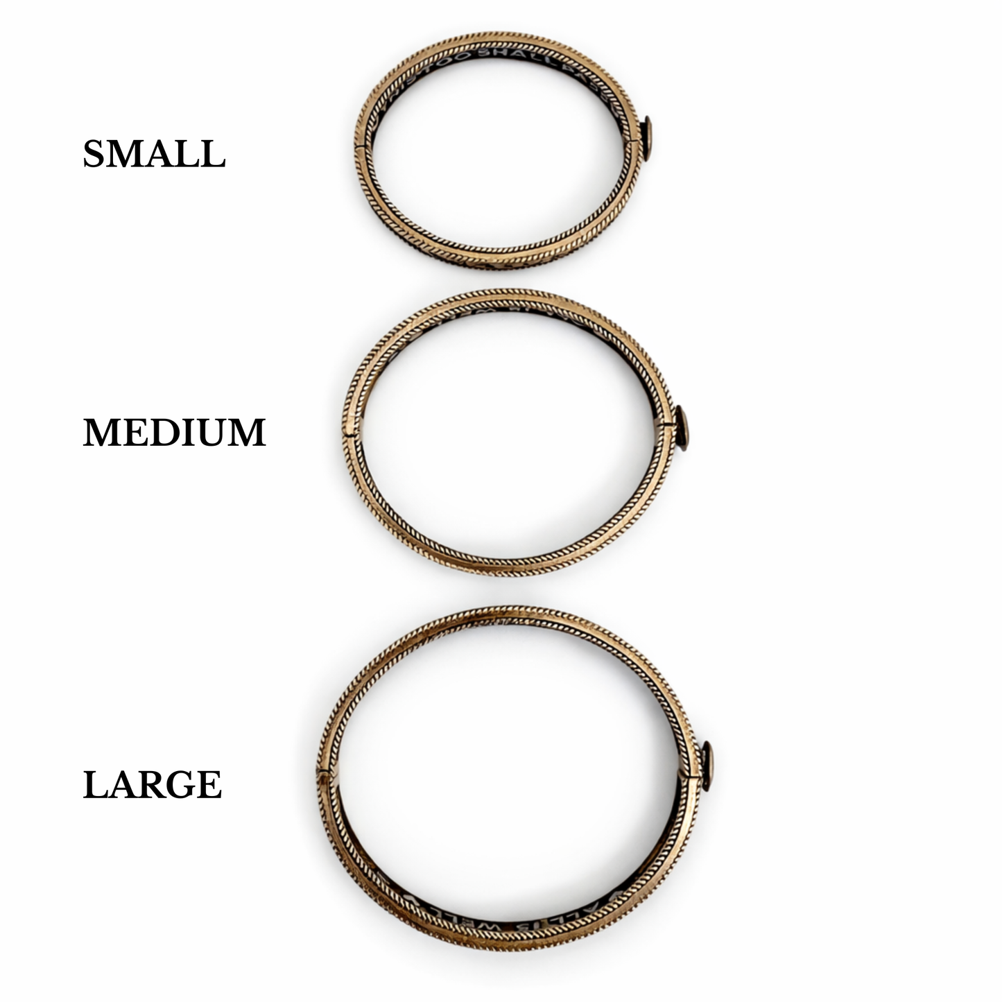 This Too Shall Pass All is Well Bangle Bracelet