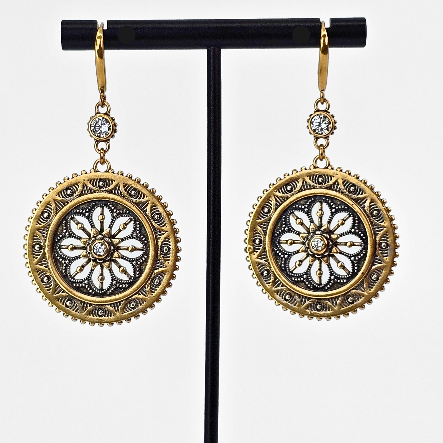 Dream Mandala Drop Earrings