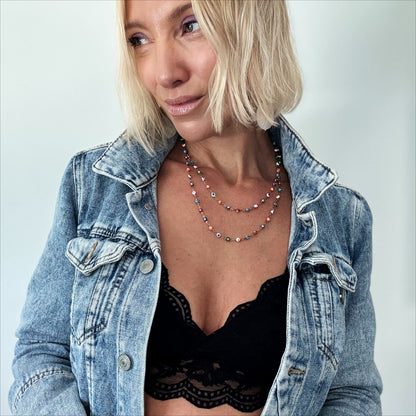 Evil Eye Layering Necklace