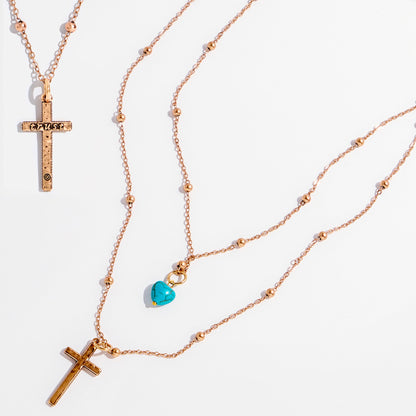Trust Cross Dainty Necklace