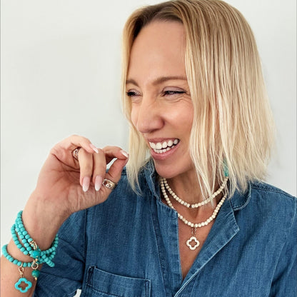 Howlite Wrap Bracelet/Necklace