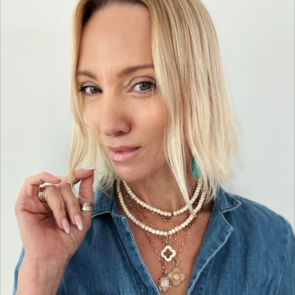 Howlite Wrap Bracelet/Necklace