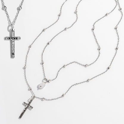 Trust Cross Dainty Necklace